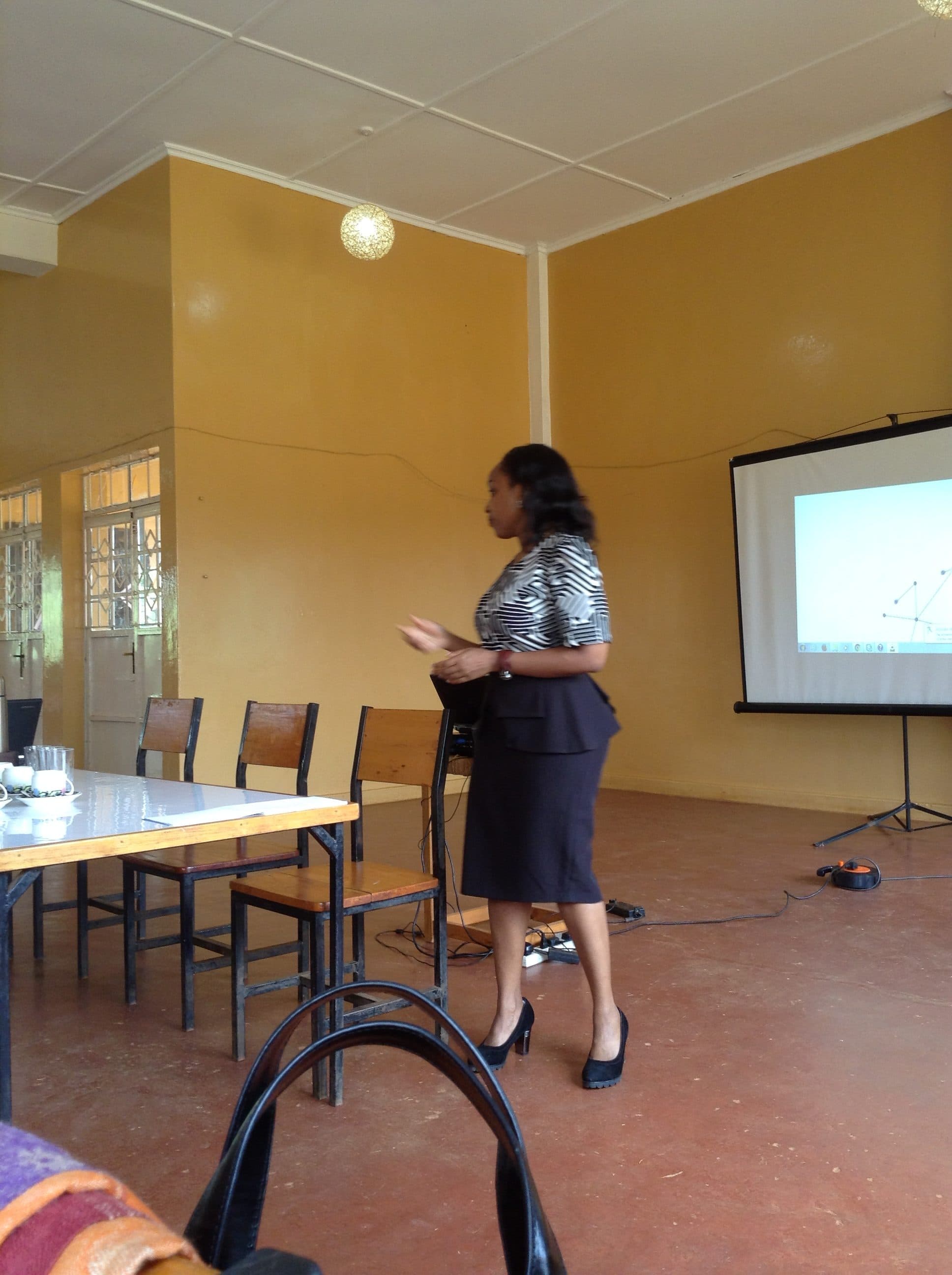 Badili Centre founder Hannah Nginya
